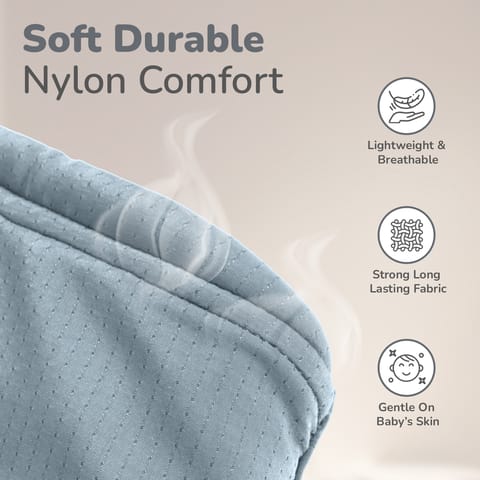 R for Rabbit Upsy Daisy Cozy Grey Baby Carrier