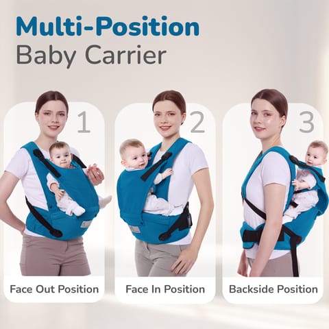 R for Rabbit Upsy Daisy Cozy Denim Blue Baby Carrier