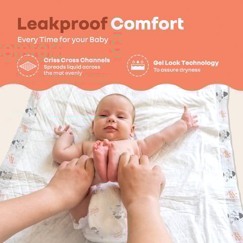 R for Rabbit HygoMat White Bunny Disposable Mat