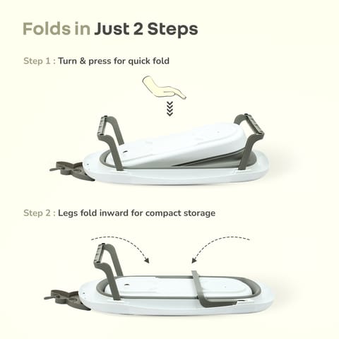 R for Rabbit Bubble Double Bunny Grey Bath Tub