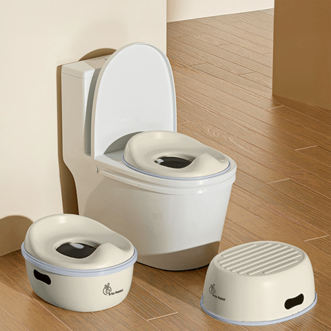 R for Rabbit Tiny Tots Mellow White Grey Potty Seat