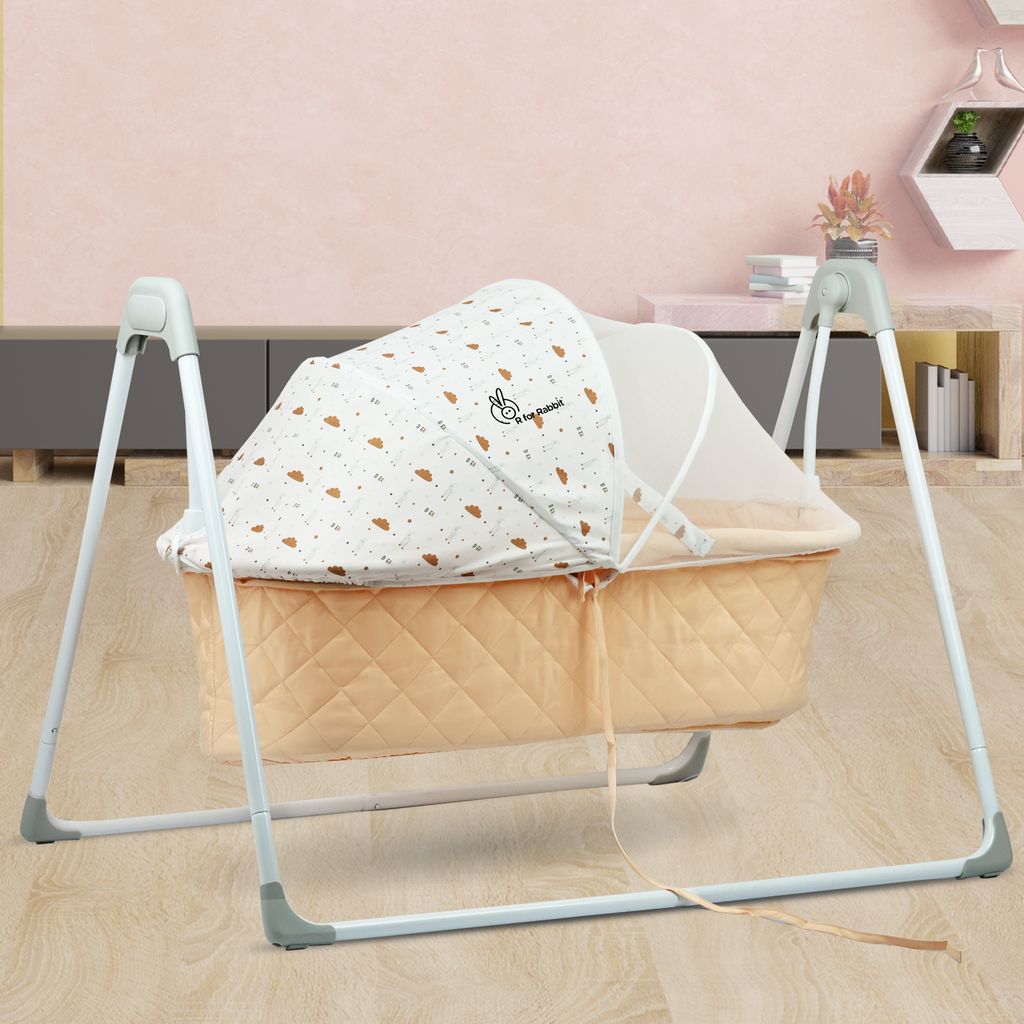 R for Rabbit Lullabies Manual Peach Multi Cradle