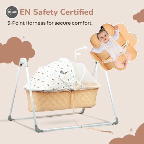 R for Rabbit Lullabies Manual Peach Multi Cradle