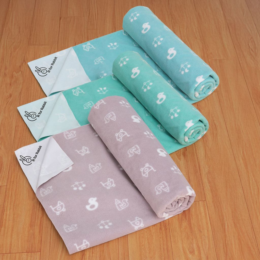 R for Rabbit Dry&nbsp;Nap S - Pack of 3 Multi Joy Dry Sheet