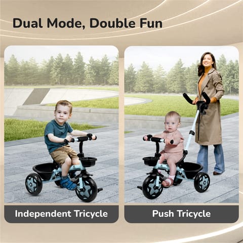 R for Rabbit Tiny Toes R20 Ace Sky Blue Tricycle