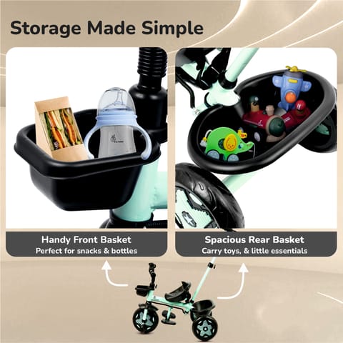 R for Rabbit Tiny Toes R20 Ace Aqua Blue Tricycle