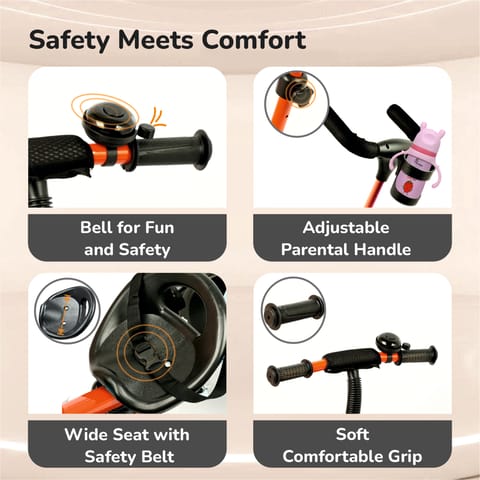 R for Rabbit Tiny Toes R20 Ace Cherry Red Tricycle