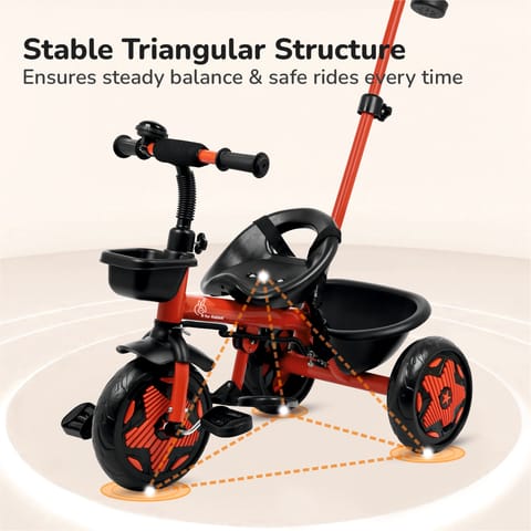 R for Rabbit Tiny Toes R20 Ace Cherry Red Tricycle