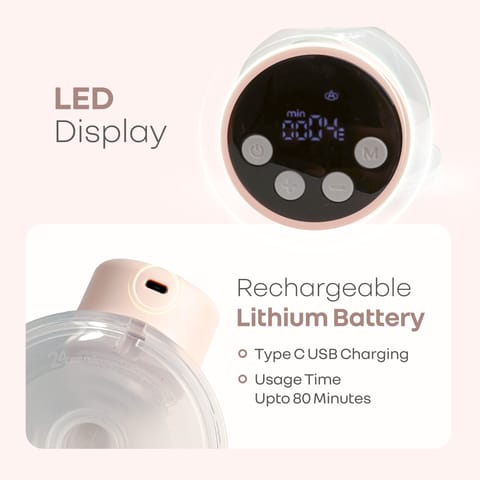 R for Rabbit Lactella Flexi Peach Breast Pump