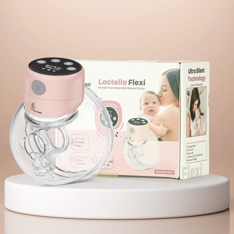 R for Rabbit Lactella Flexi Peach Breast Pump