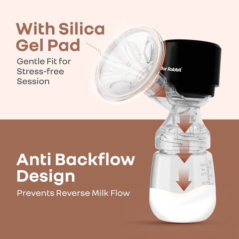 R for Rabbit First Feed Nexa Black Breast Pump
