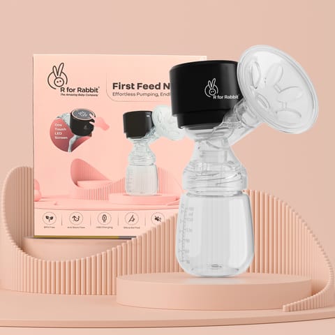 R for Rabbit First Feed Nexa Black Breast Pump