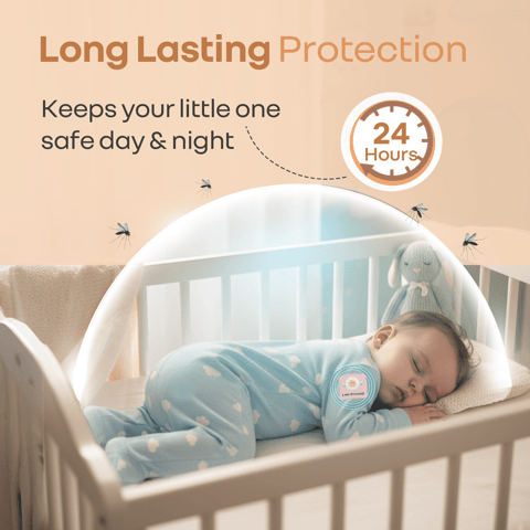 R for Rabbit Hygocare Mosquito Repellant Patches (Pack of 24) White Repellant Patches