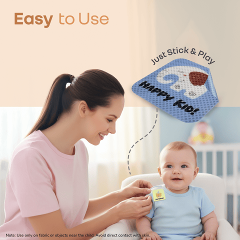 R for Rabbit Hygocare Mosquito Repellant Patches (Pack of 24) White Repellant Patches