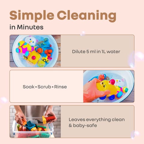 R for Rabbit Hygocare Liquid Cleanser-1000ml White Liquid Cleanser