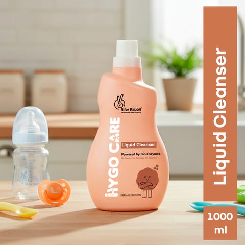 R for Rabbit Hygocare Liquid Cleanser-1000ml White Liquid Cleanser