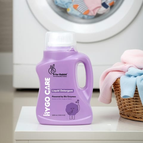 R for Rabbit Hygocare Liquid Detergent-1000ml White Liquid Detergent