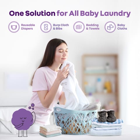 R for Rabbit Hygocare Liquid Detergent-1000ml White Liquid Detergent