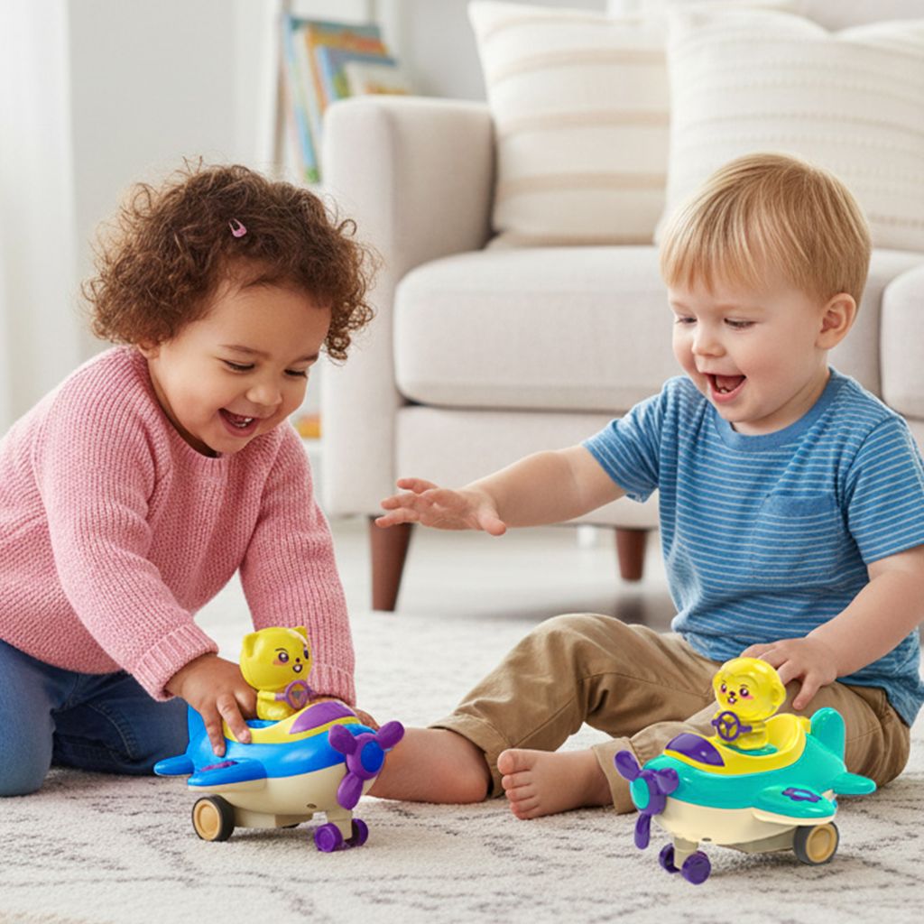 R for Rabbit Orapple Aero Rider (Pack of 2) Multi 1 Push Toy