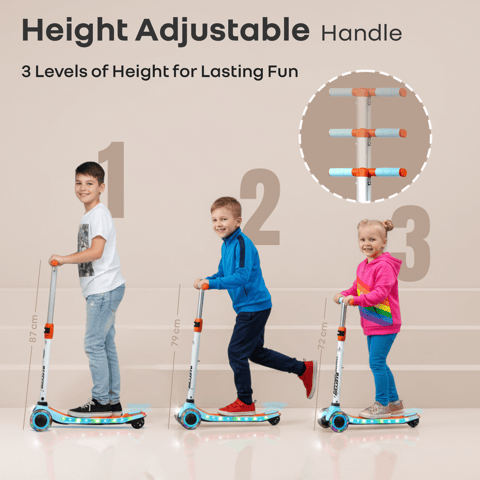 R for Rabbit Road Runner Stellar Blue Orange Scooter