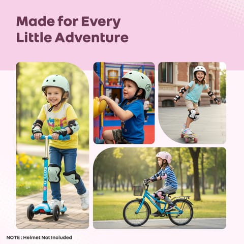 R for Rabbit Safe Play Protector Pads Pink Protective Gears