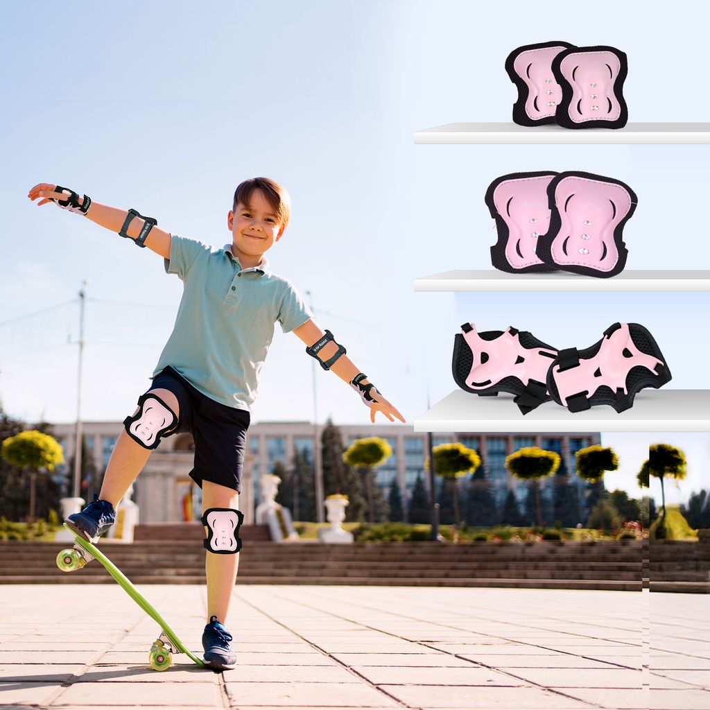 R for Rabbit Safe Play Protector Pads Pink Protective Gears