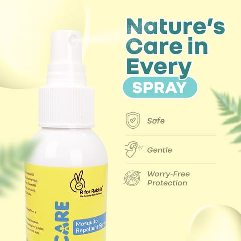 R for Rabbit Hygocare&nbsp;Mosquito&nbsp;Repellant&nbsp;Spray White &nbsp;Repellant&nbsp;Spray