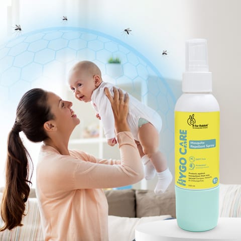 R for Rabbit Hygocare&nbsp;Mosquito&nbsp;Repellant&nbsp;Spray White &nbsp;Repellant&nbsp;Spray