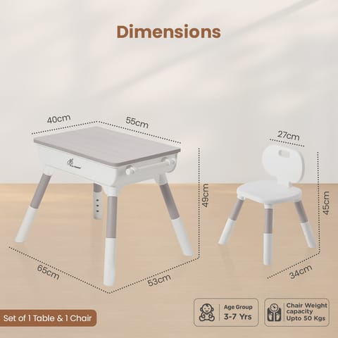 R for Rabbit Little Genius Woodland Grey Baby Furniture