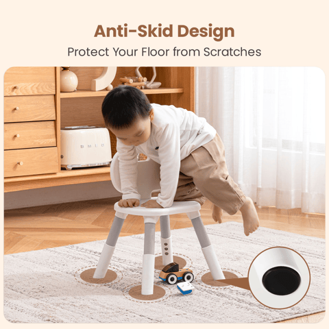 R for Rabbit Little Genius Woodland Grey Baby Furniture