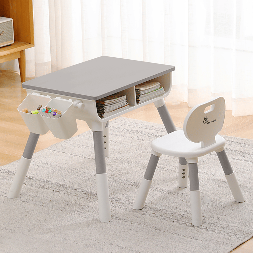 R for Rabbit Little Genius Woodland Grey Baby Furniture