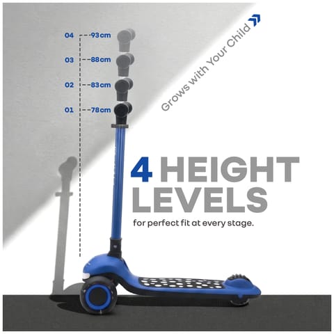 R for Rabbit Road Runner Jazz Blue Black Scooter