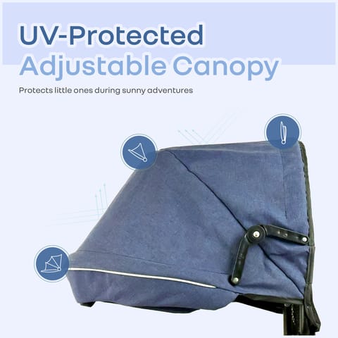 R for Rabbit Tiny Toes R40&nbsp;Ace Denim Blue Tricycle