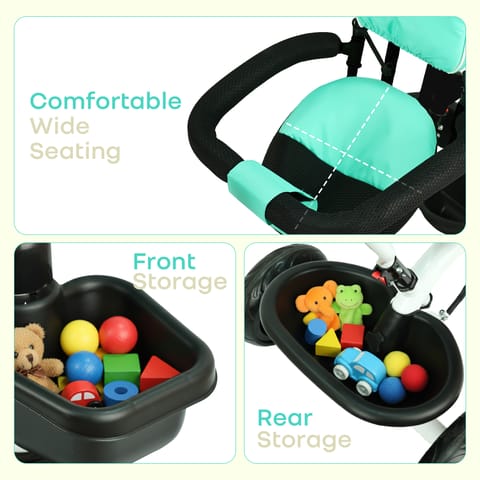 R for Rabbit Tiny Toes R40 Plus Lake Blue&nbsp; Tricycle