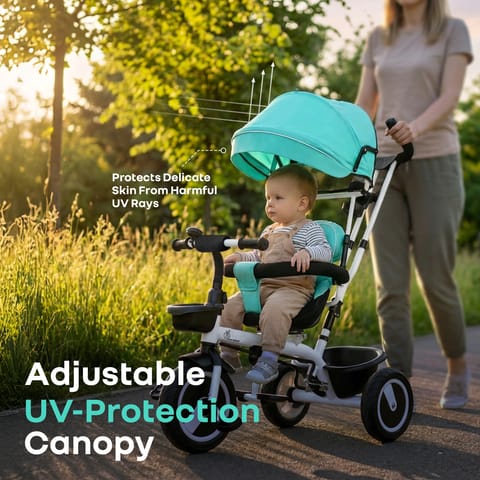 R for Rabbit Tiny Toes R40 Plus Lake Blue&nbsp; Tricycle