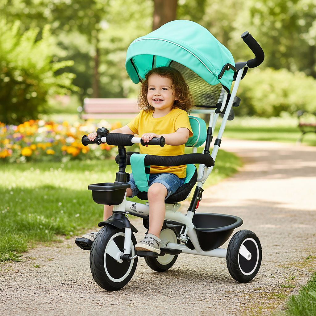 R for Rabbit Tiny Toes R40 Plus Lake Blue&nbsp; Tricycle