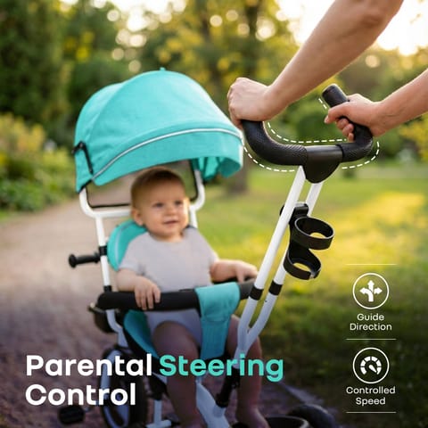 R for Rabbit Tiny Toes R40 Plus Lake Blue&nbsp; Tricycle