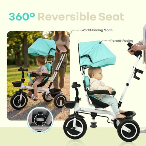 R for Rabbit Tiny Toes R40 Plus Lake Blue&nbsp; Tricycle