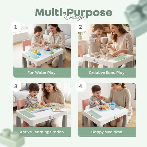 R for Rabbit Little Genius Learner Neo Grey Multi Furniture