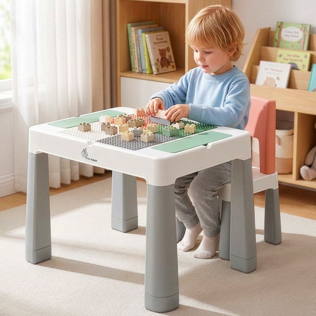 R for Rabbit Little Genius Learner Neo Grey Multi Furniture