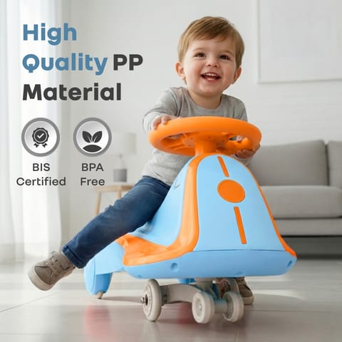 R for Rabbit Iya&nbsp;Iya&nbsp;Sportz&nbsp;Ace Blue Orange Swing Car