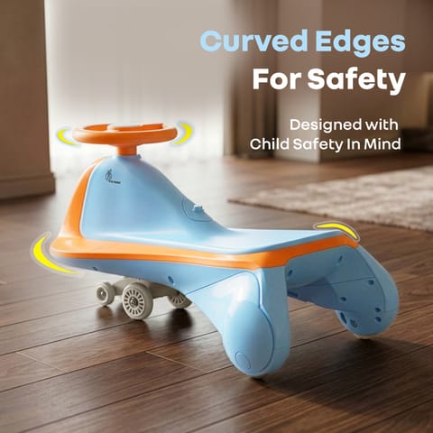 R for Rabbit Iya&nbsp;Iya&nbsp;Sportz&nbsp;Ace Blue Orange Swing Car