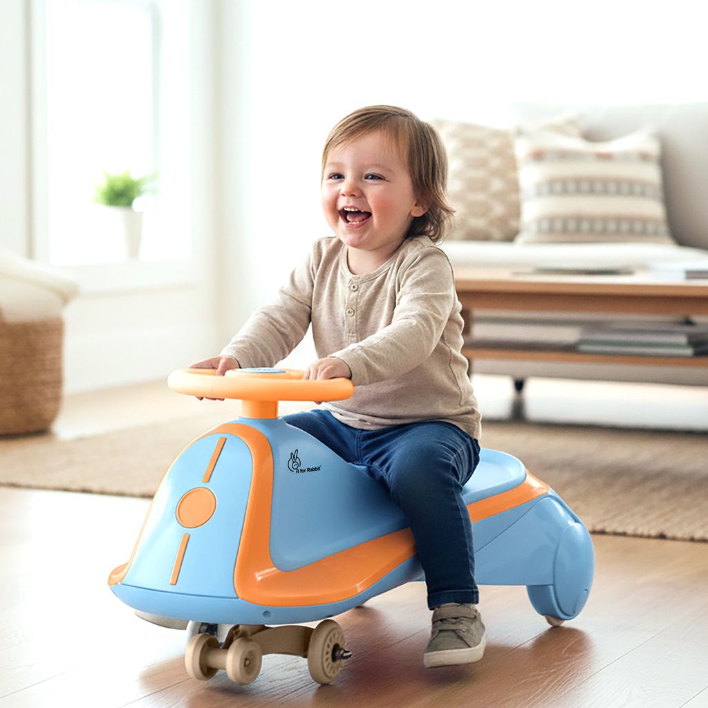 R for Rabbit Iya&nbsp;Iya&nbsp;Sportz&nbsp;Ace Blue Orange Swing Car