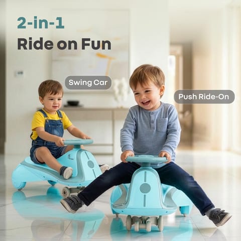 R for Rabbit Iya&nbsp;Iya&nbsp;Sportz&nbsp;Ace Lake Blue Swing Car