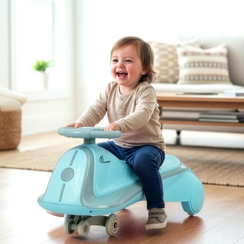 R for Rabbit Iya&nbsp;Iya&nbsp;Sportz&nbsp;Ace Lake Blue Swing Car