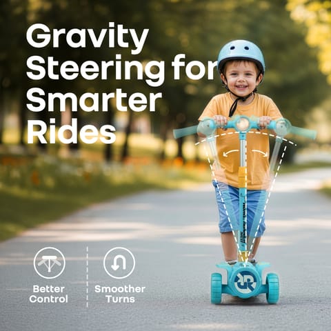 R for Rabbit Road&nbsp;Runner&nbsp;Neo Blue Yellow Scooter