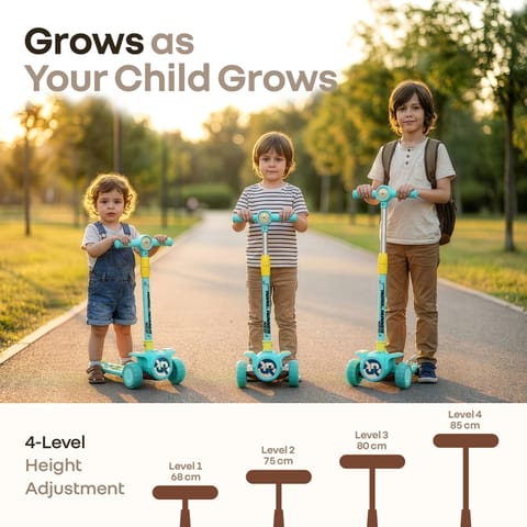 R for Rabbit Road&nbsp;Runner&nbsp;Neo Blue Yellow Scooter