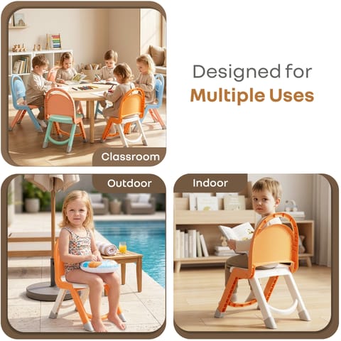 R for Rabbit Jelly&nbsp;Bean&nbsp;Zippy Orange White Furniture