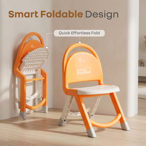 R for Rabbit Jelly&nbsp;Bean&nbsp;Zippy Orange White Furniture