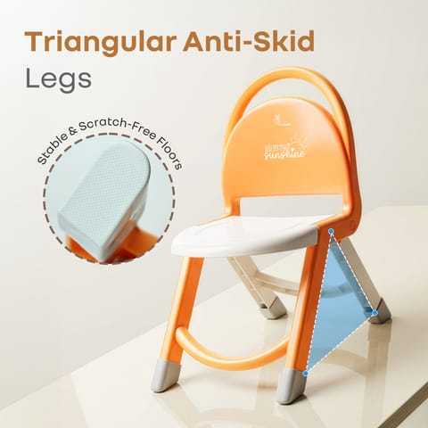 R for Rabbit Jelly&nbsp;Bean&nbsp;Zippy Orange White Furniture